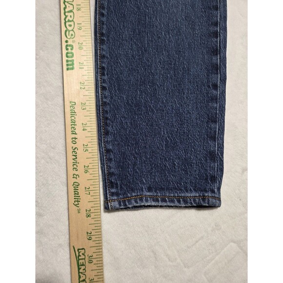 Levis Jeans Womens Wedgie Straight Size 27 Blue Button Fly Denim - Picture 12 of 13